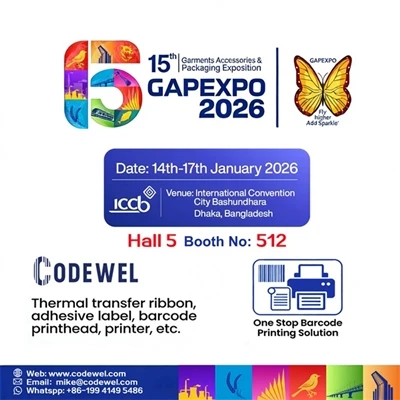 A Codewel kiállításra kerül a dakkai Banglades GAPEXPO 2026 kiállításon